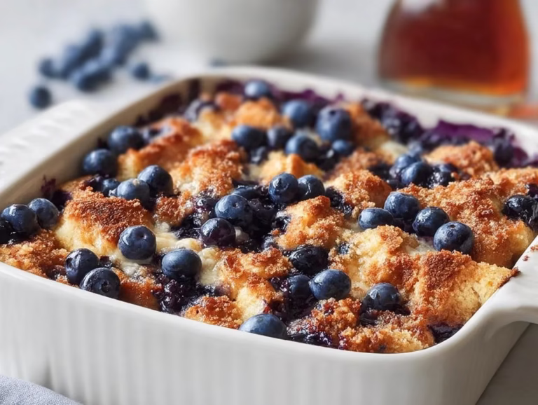 Blueberry French Toast Casserole: Perfect Make-Ahead Breakfast