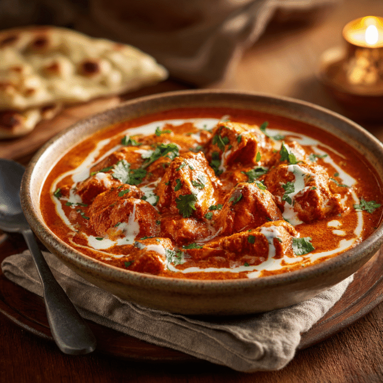 Quick & Easy Homemade Butter Chicken