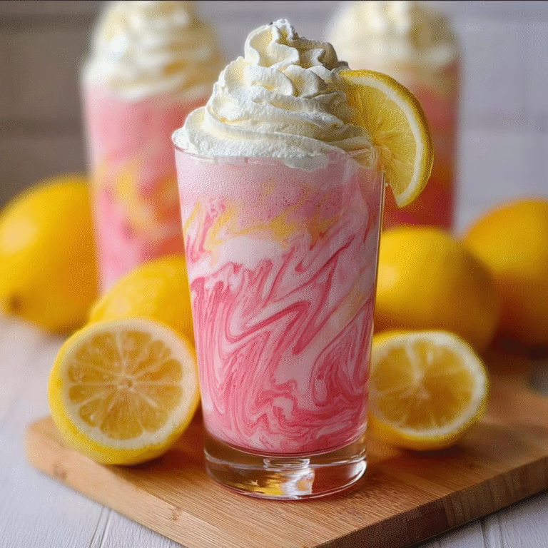 Whipped Pink Lemonade