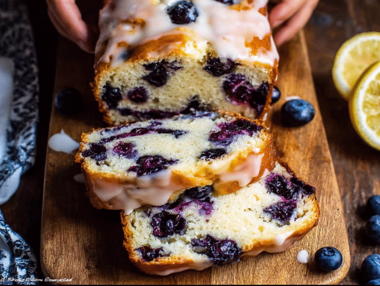 Lemon Blueberry Bread