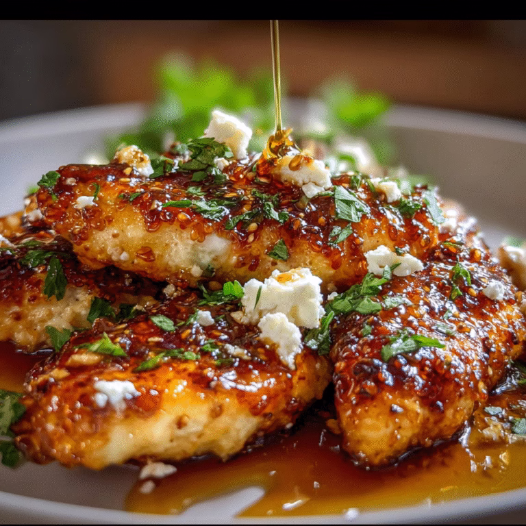 Artisan Hot Honey Infused Feta Chicken