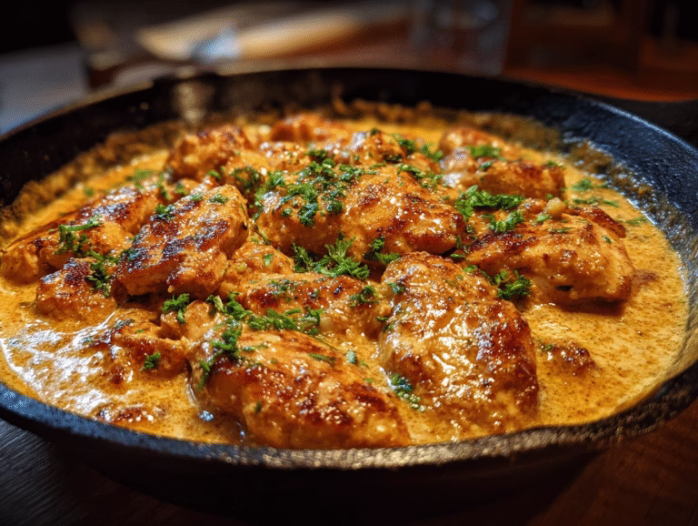 Texas Roadhouse Butter Chicken Skillet – Bold, Buttery, and Irresistible