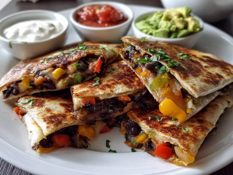 Black Bean Veggie Quesadilla: Healthy Plant-Based Comfort Food