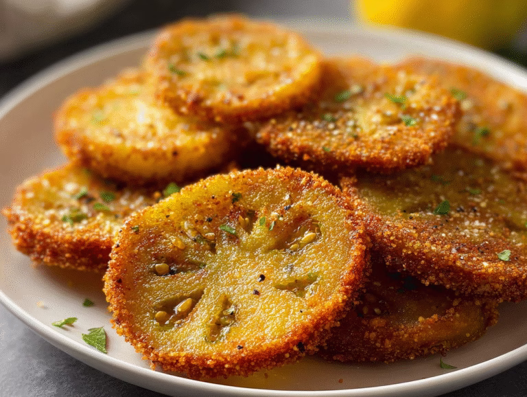 Classic Southern Fried Green Tomatoes