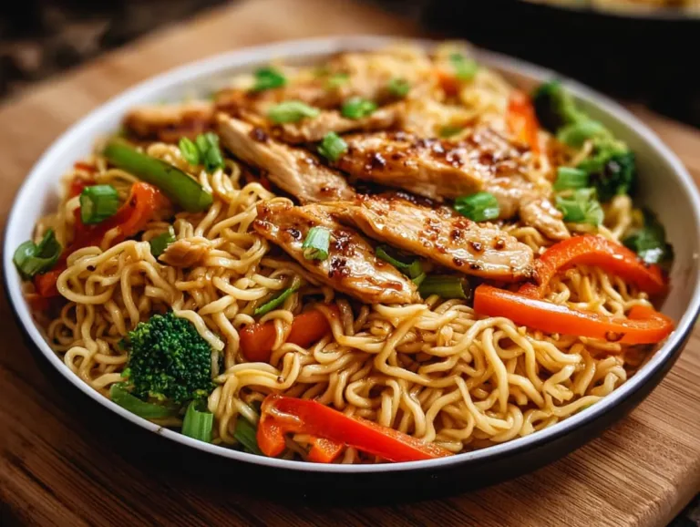 Chicken Ramen Stir Fry: Quick, Flavorful, and Ready in 30 Minutes