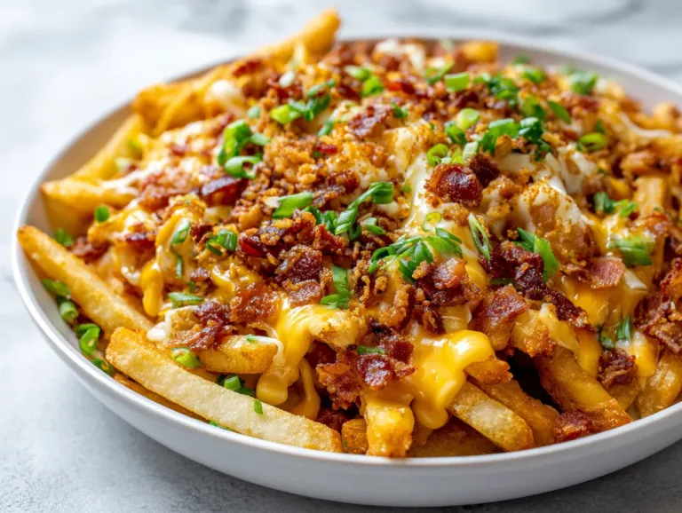 Bacon Cheese Loaded Fries: Your Delicious Indulgence