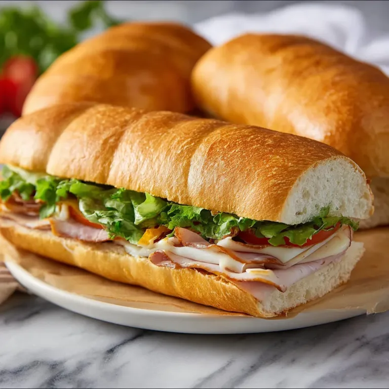 Homemade Sub Rolls