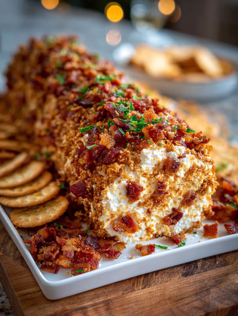Million Dollar Bacon Goat Cheese Appetizer Log – The Ultimate Party Showstopper