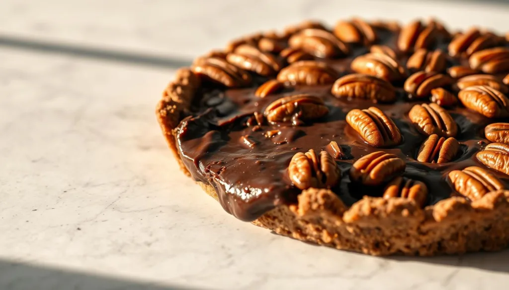 chocolate pecan center