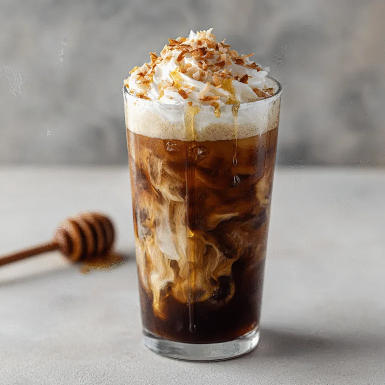 Honey Coconut Cold Coffee – The Creamy Tropical Iced Coffee You’ll Crave All Summer