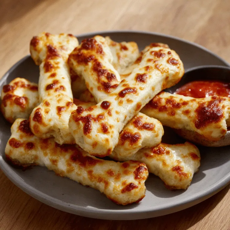 Cheesy Halloween Breadstick Bones Recipe – Spooky, Fun, and Irresistibly Cheesy
