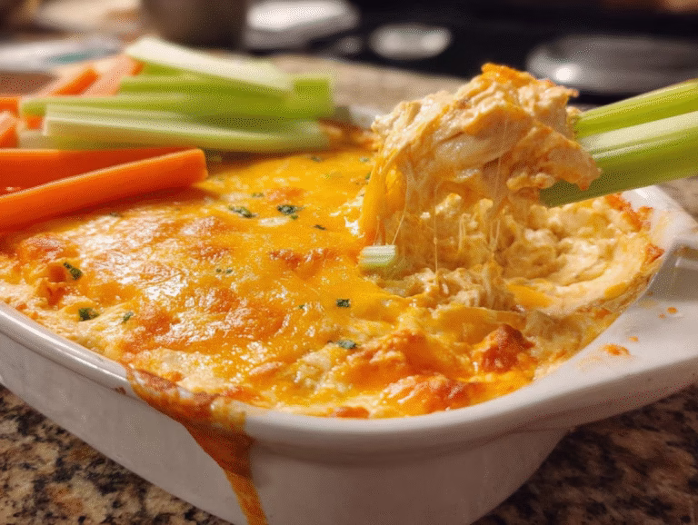 Easy High-Protein Buffalo Chicken Dip