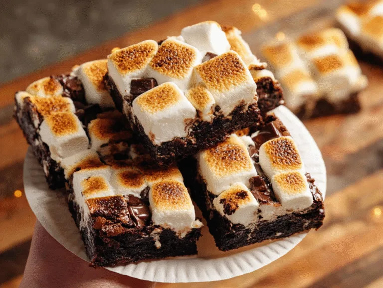 Your Favorite Smores Brownies: Easy Recipe