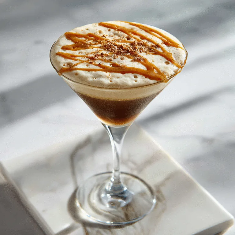 Classic Butterscotch Espresso Martini – A Creamy Coffee Cocktail