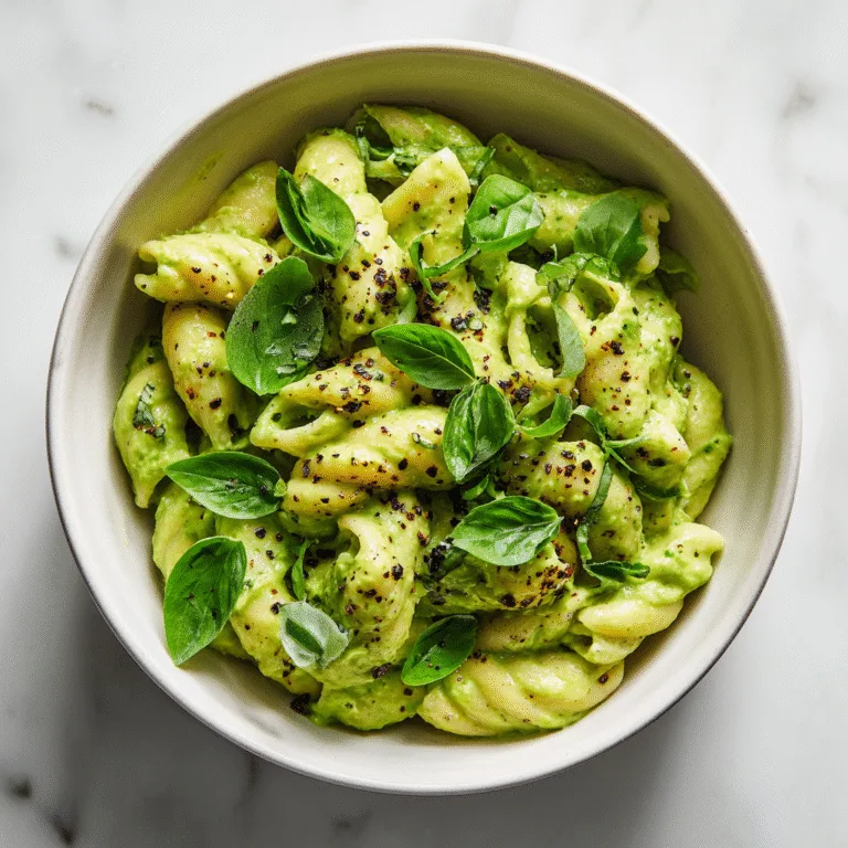 Creamy Avocado Pasta – The Ultimate Healthy Comfort Food