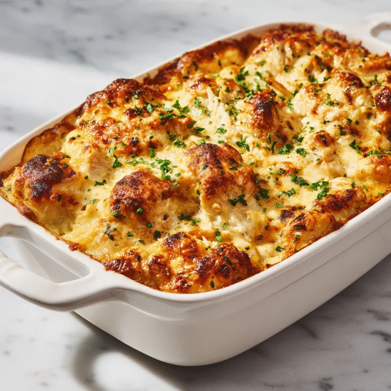 Million Dollar Chicken Casserole – The Ultimate Comfort Food Indulgence