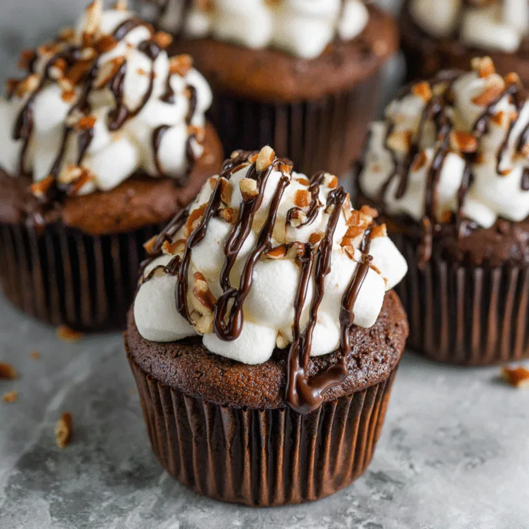 Mississippi Mud Cupcakes – A Southern Chocolate Classic in Mini Form