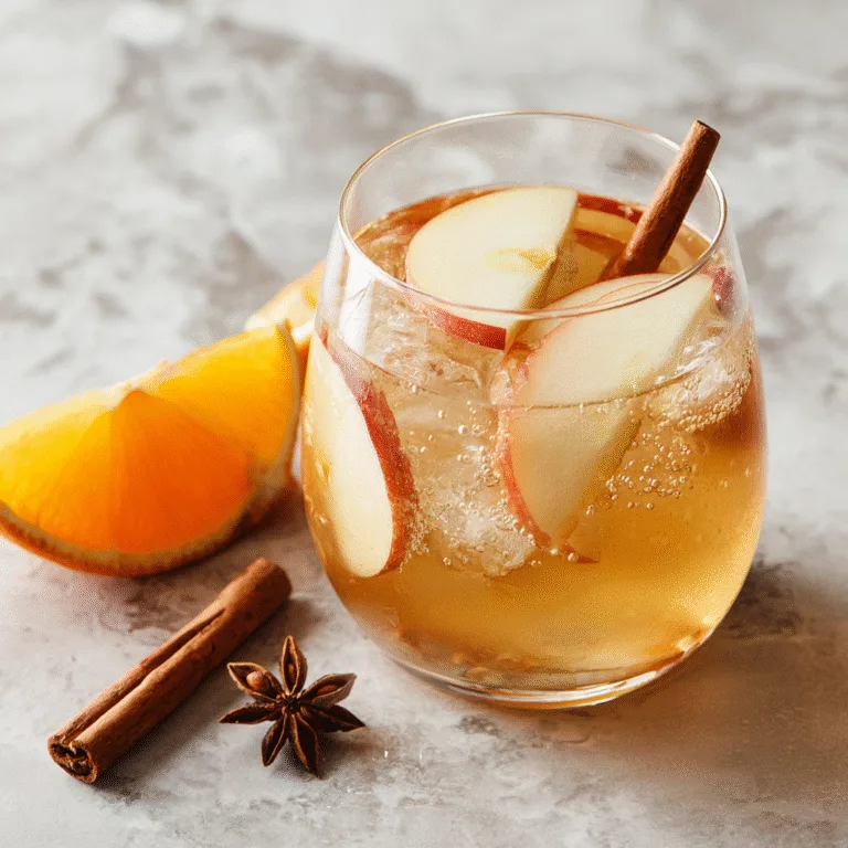 Apple Cider Mocktail – Perfect Fall Drink