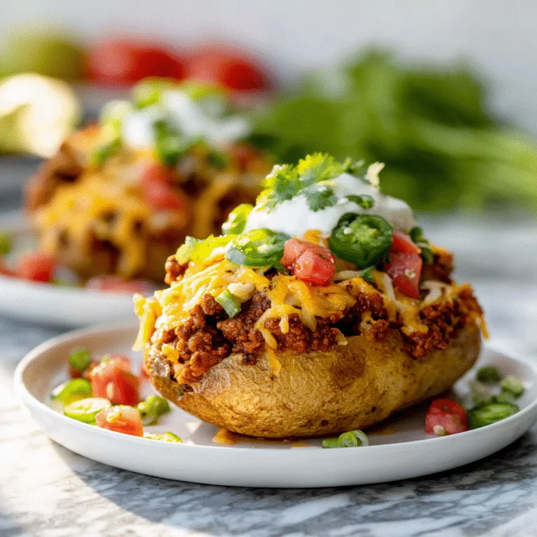 Ultimate Taco Potatoes: Tex-Mex Comfort at Its Finest