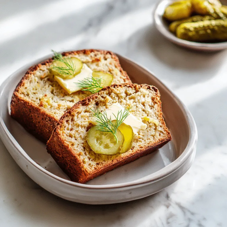 Dill Pickle Sourdough Bread: A Tangy Twist on the Classic Loaf