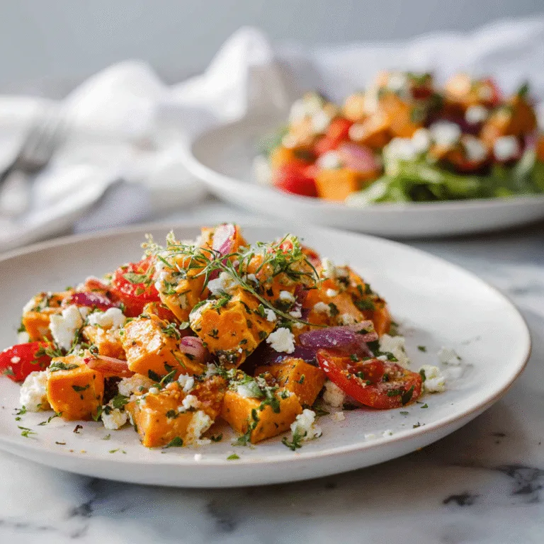 Roasted Sweet Potato Salad — A Colorful, Flavor-Packed Power Bowl