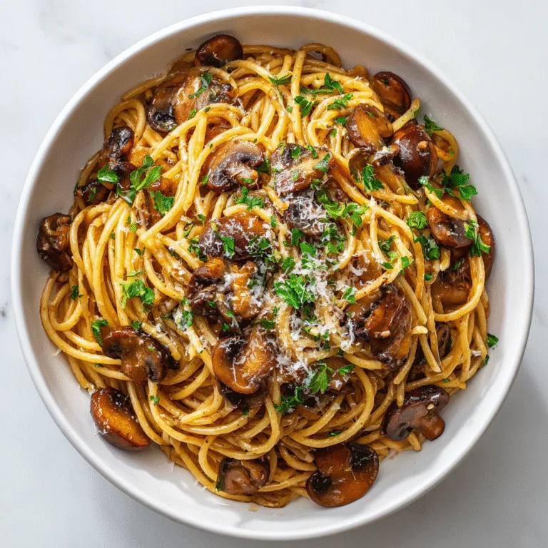 Brown Butter Mushroom Pasta: A Rich, Savory Comfort Dish That Feels Fancy Yet Simple