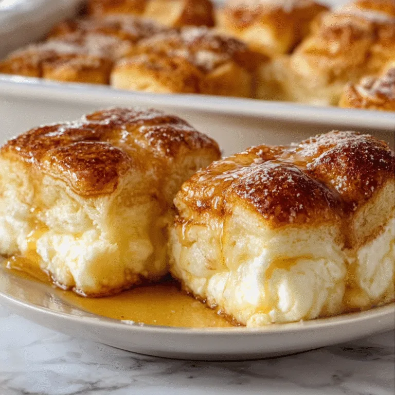 Cheesecake Crescent Rolls Casserole: The Flaky, Creamy Dessert You’ll Make Again and Again