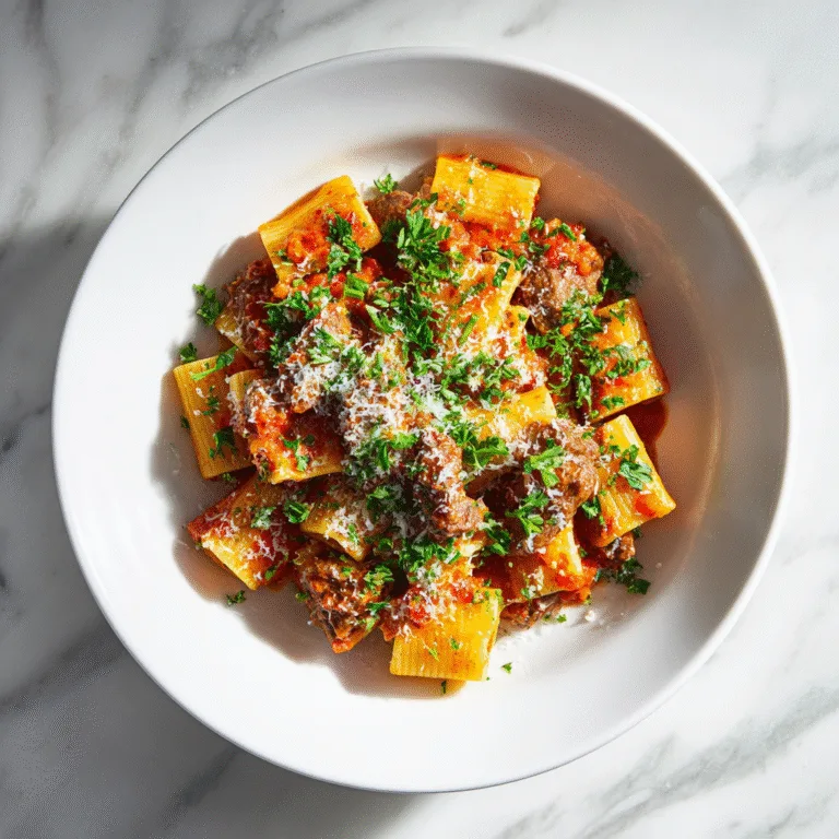 Cajun Steak Cheesy Rigatoni Parmesan – The Ultimate Comfort Dinner with a Kick