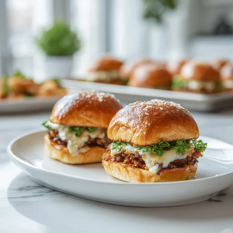 White Trash Sliders: The Ultimate Cheesy Party Sandwich Recipe