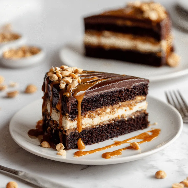 Chocolate Snickers Cake – The Ultimate Candy Bar Dessert Dream