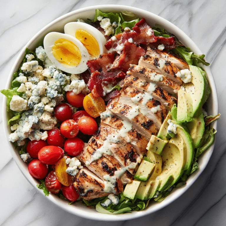 Classic and Modern Cobb Salad