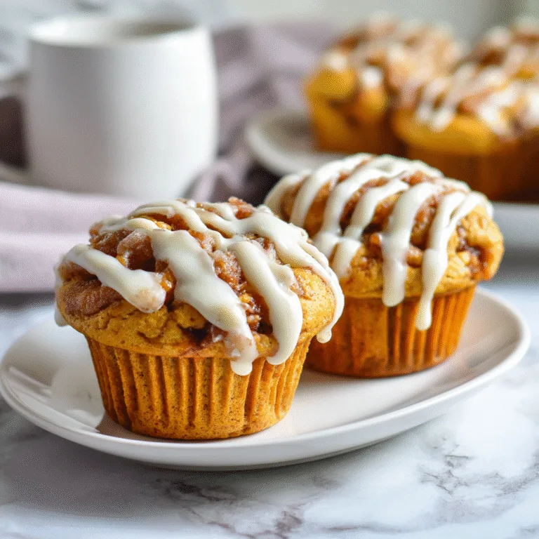 Pumpkin Cinnamon Roll Muffins – A Cozy Fall Favorite
