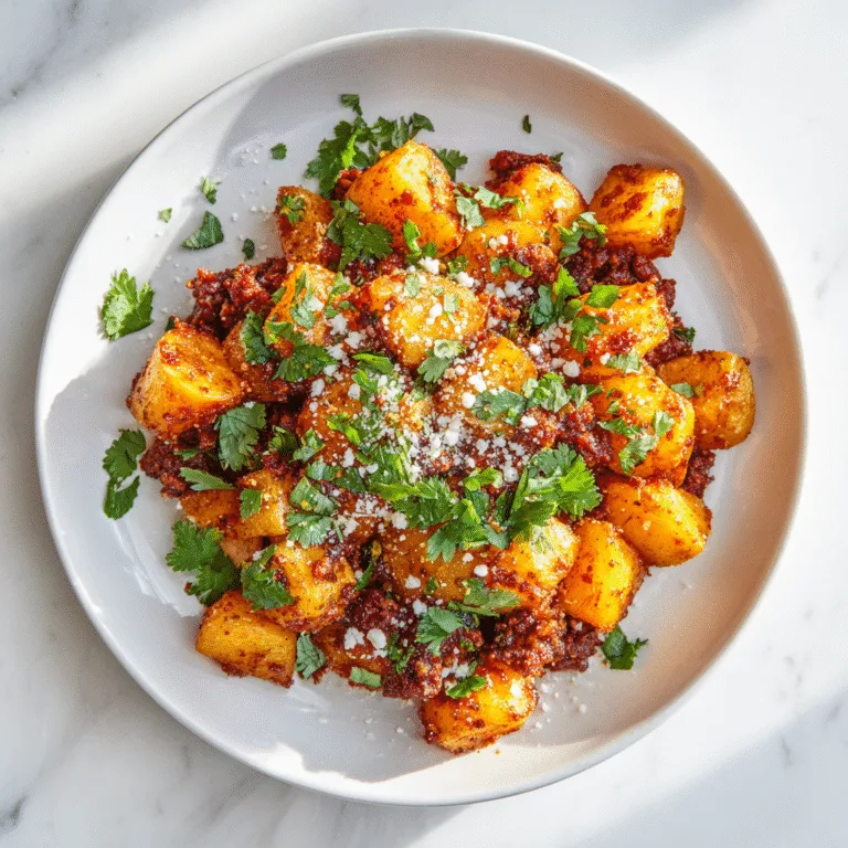 Mexican Papas con Chorizo: The Ultimate Spicy Comfort Breakfast