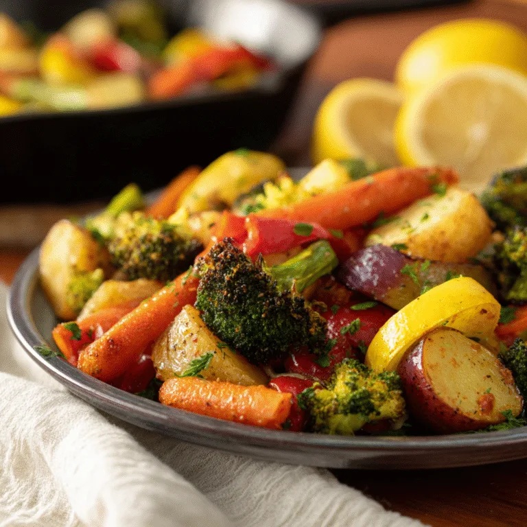 ???? Cowboy Butter Roasted Vegetables – The Bold, Buttery Side Dish You’ll Crave