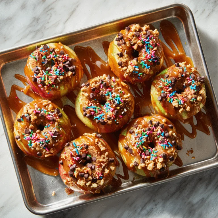 ???? Sheet Pan Caramel Apples – The Easy Fall Dessert Everyone Loves