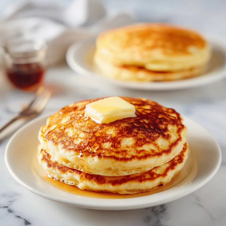 Fluffy Homemade Buttermilk Pancakes Recipe – A Breakfast Classic