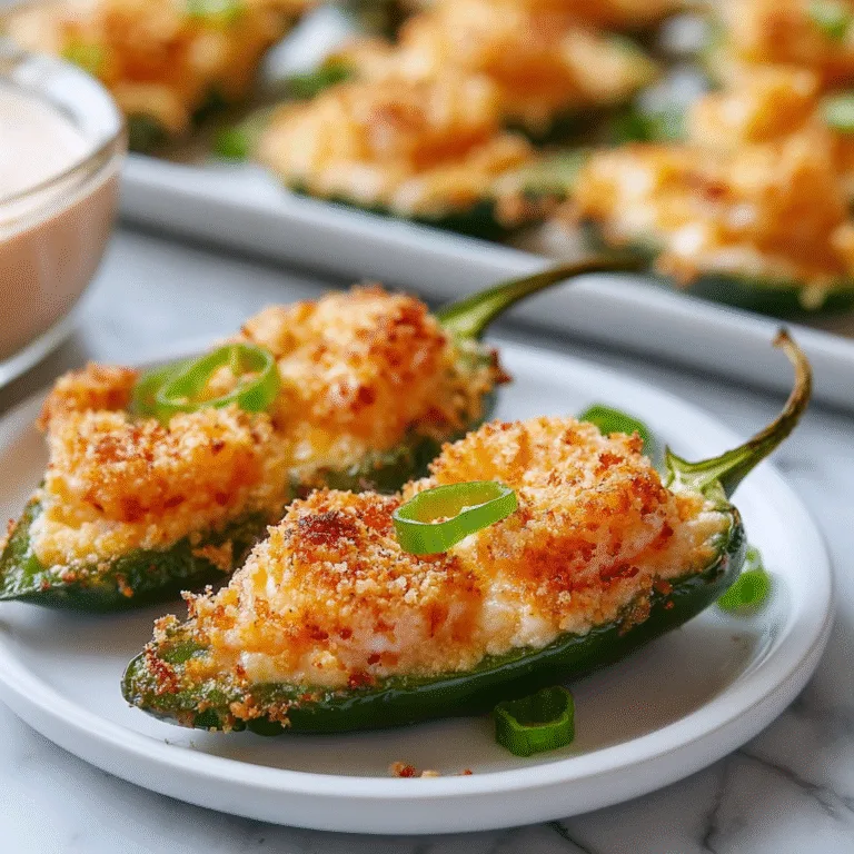 Shrimp Stuffed Jalapeño Poppers: A Spicy, Cheesy, Crowd-Pleasing Appetizer