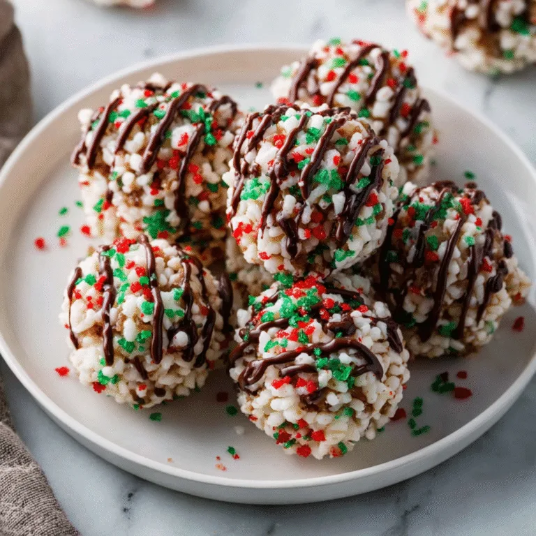 Christmas Chocolate Rice Krispie Balls Recipe: A No-Bake Holiday Treat Everyone Will Love