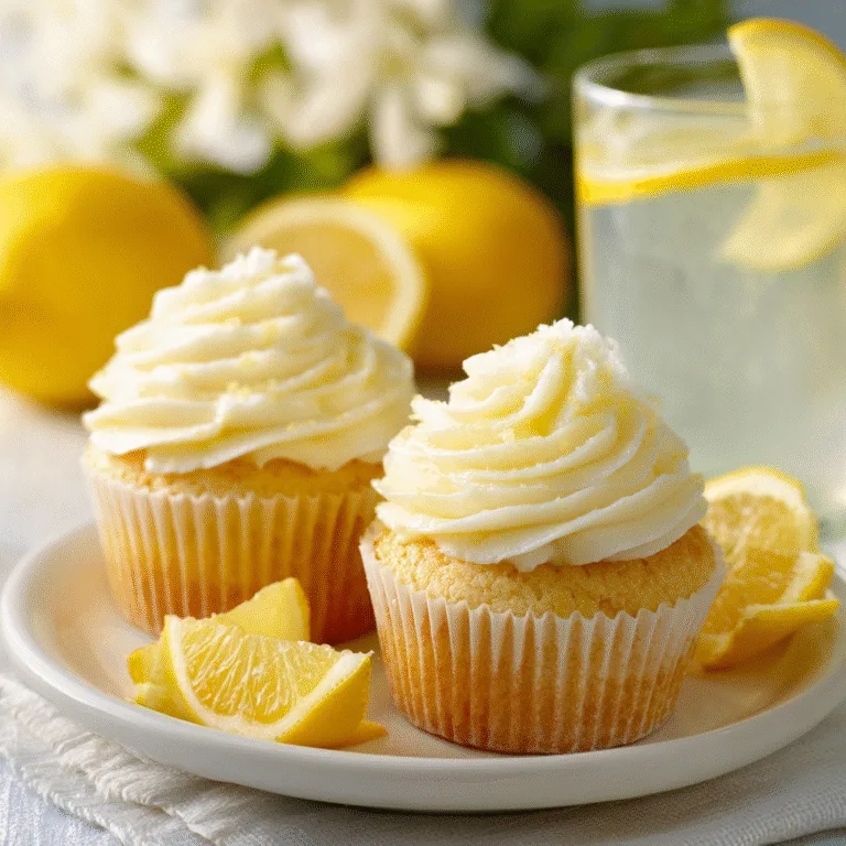 Lemonade Cupcakes with Lemon Frosting: A Sunshine-Sweet Summer Treat
