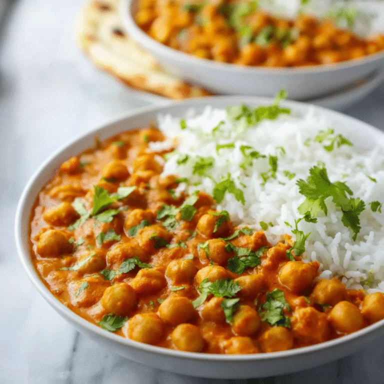 ???? Vegan Butter Chickpeas: Creamy, Comforting, and Completely Plant-Based