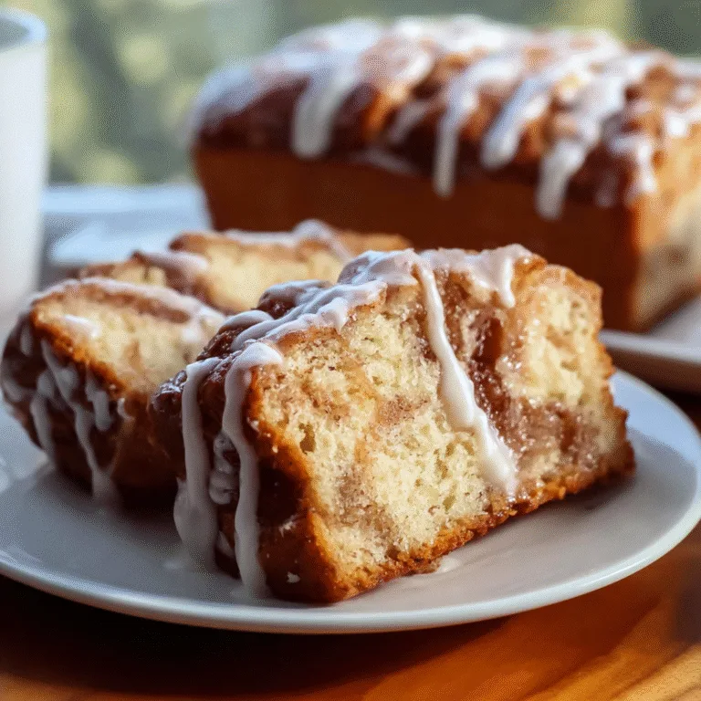 Dollywood Cinnamon Bread with Icing: Sweet, Swirled Perfection