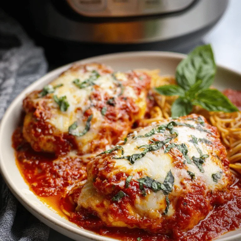 ???? Crockpot Chicken Parmesan – Easy, Cheesy, and Irresistible!