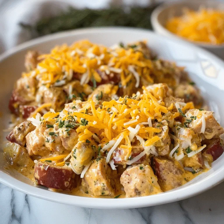 Cheesy Chicken Sausage Crockpot: The Creamy, Cozy One-Pot Meal You’ll Love