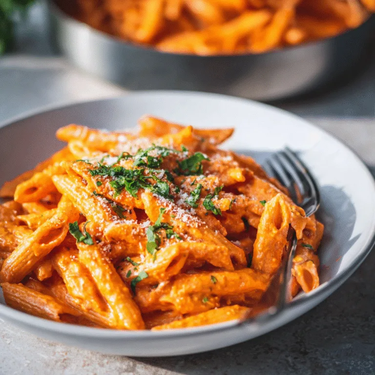 Penne alla Vodka – The Creamy Italian Pasta Everyone Loves