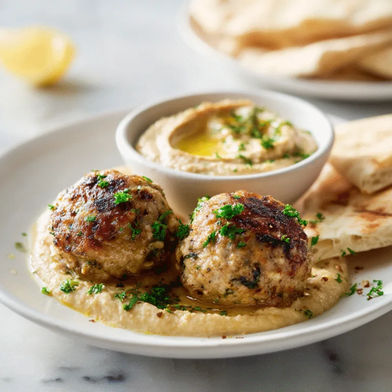 Mediterranean Chicken Meatballs Recipe: A Flavor-Packed Healthy Dinner