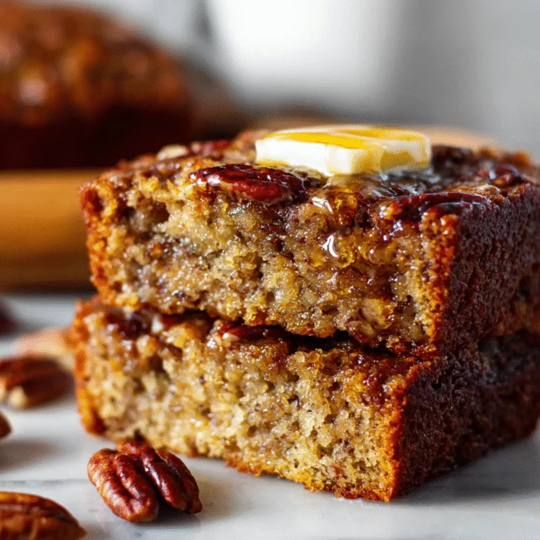 Sweet Alabama Pecanbread: A Southern Classic with Buttery, Nutty Charm