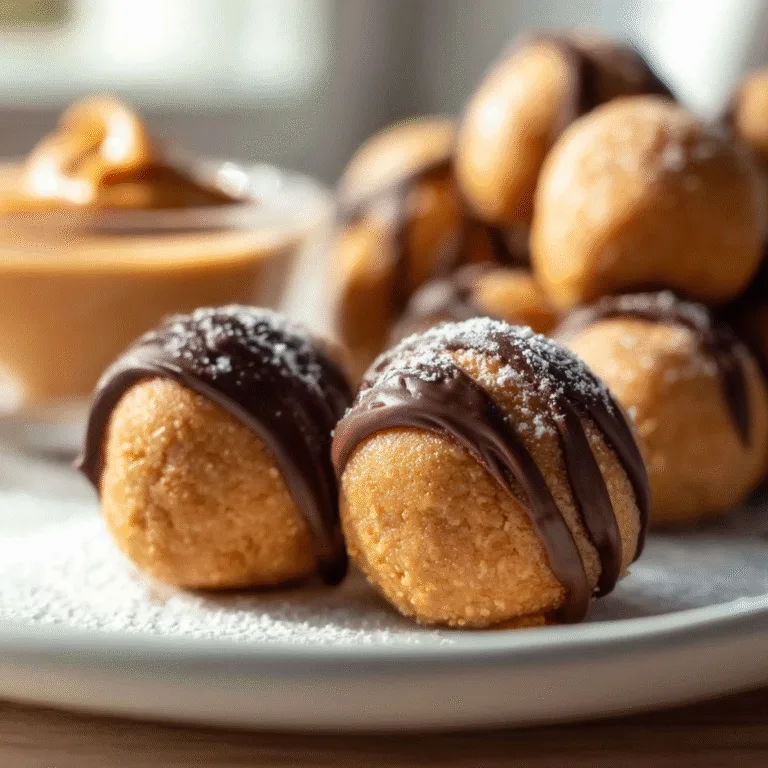 Easy 3-Ingredient Peanut Butter Balls: No-Bake, Delicious, and Quick