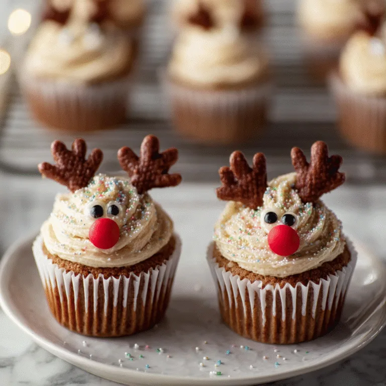 Reindeer Cupcakes: The Cutest Holiday Treat That Everyone Will Love
