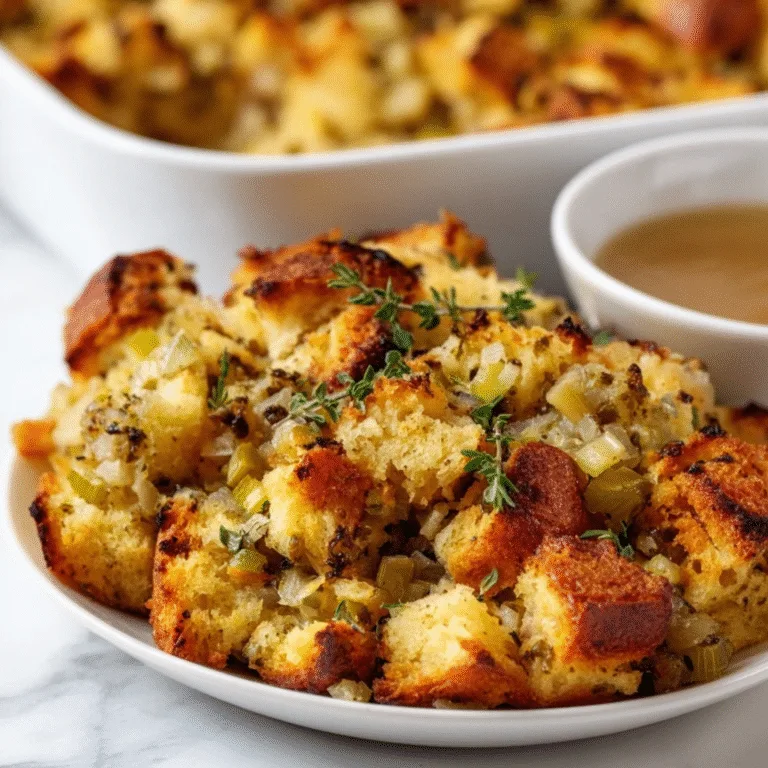 Homemade Stuffing Recipe: The Classic Thanksgiving Side Everyone Loves
