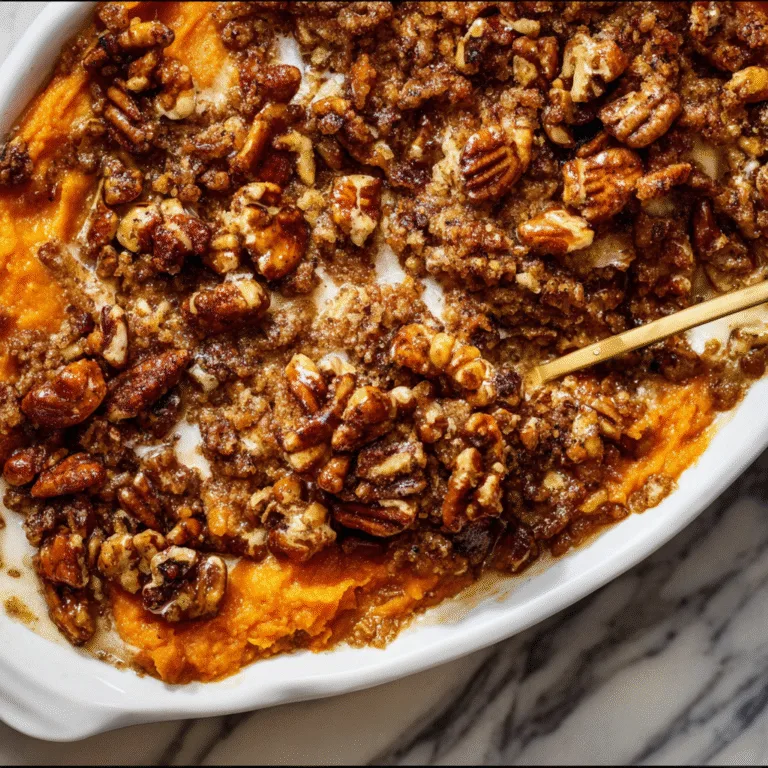 Southern Maple Sweet Potato Casserole – A Holiday Classic